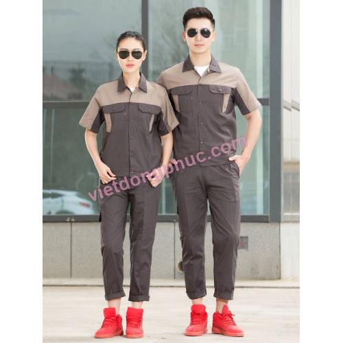 Bảo hộ lao động ngắn tay 03